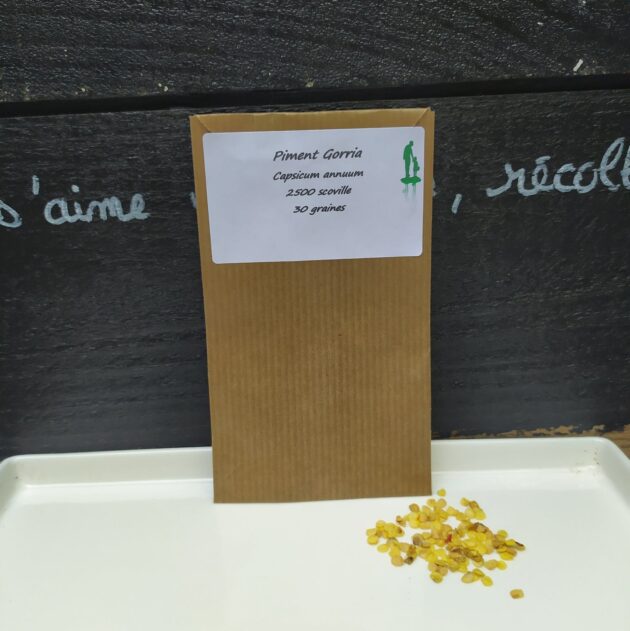 Graine (30) de Piment Gorria – Image 3